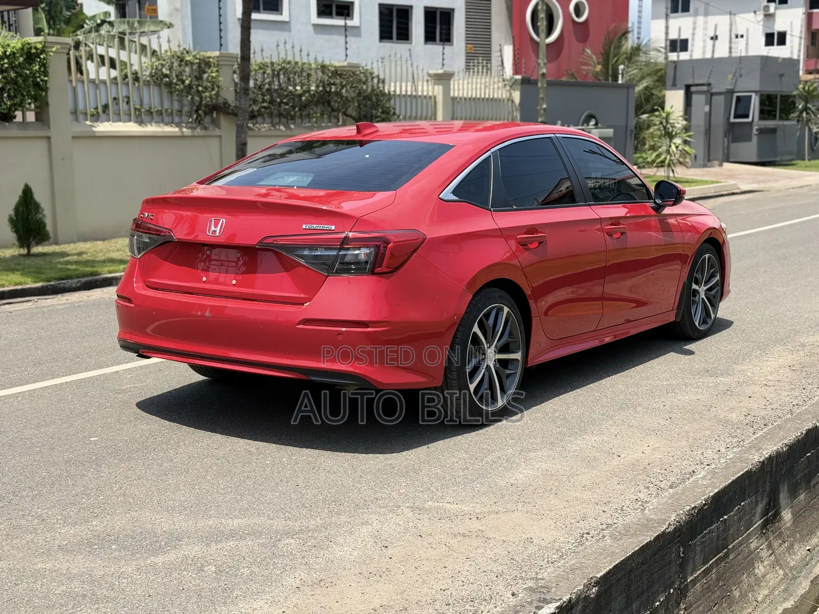 Honda Civic Sport Touring CVT 2024 Red