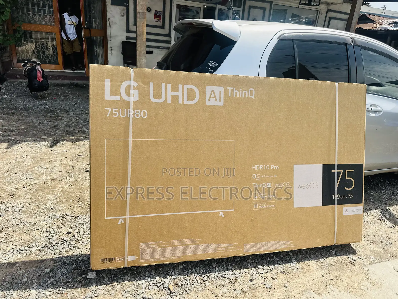 LG Uhd Ur80 75 Inch 4k Smart TV, 2023 75ur80006lj