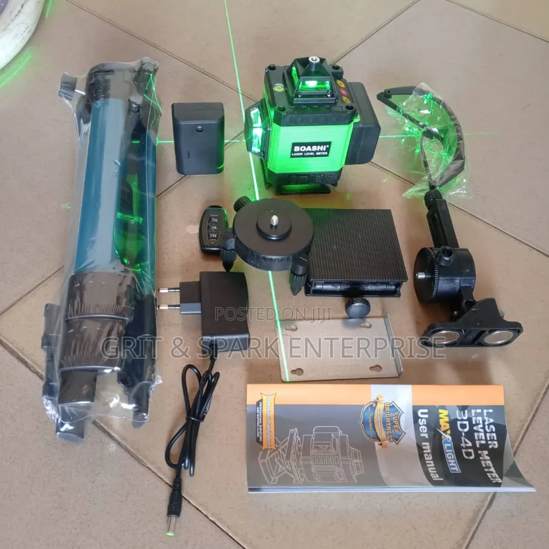 Boashi Laser Level 4d 16 Lines From Italy. Promo Price