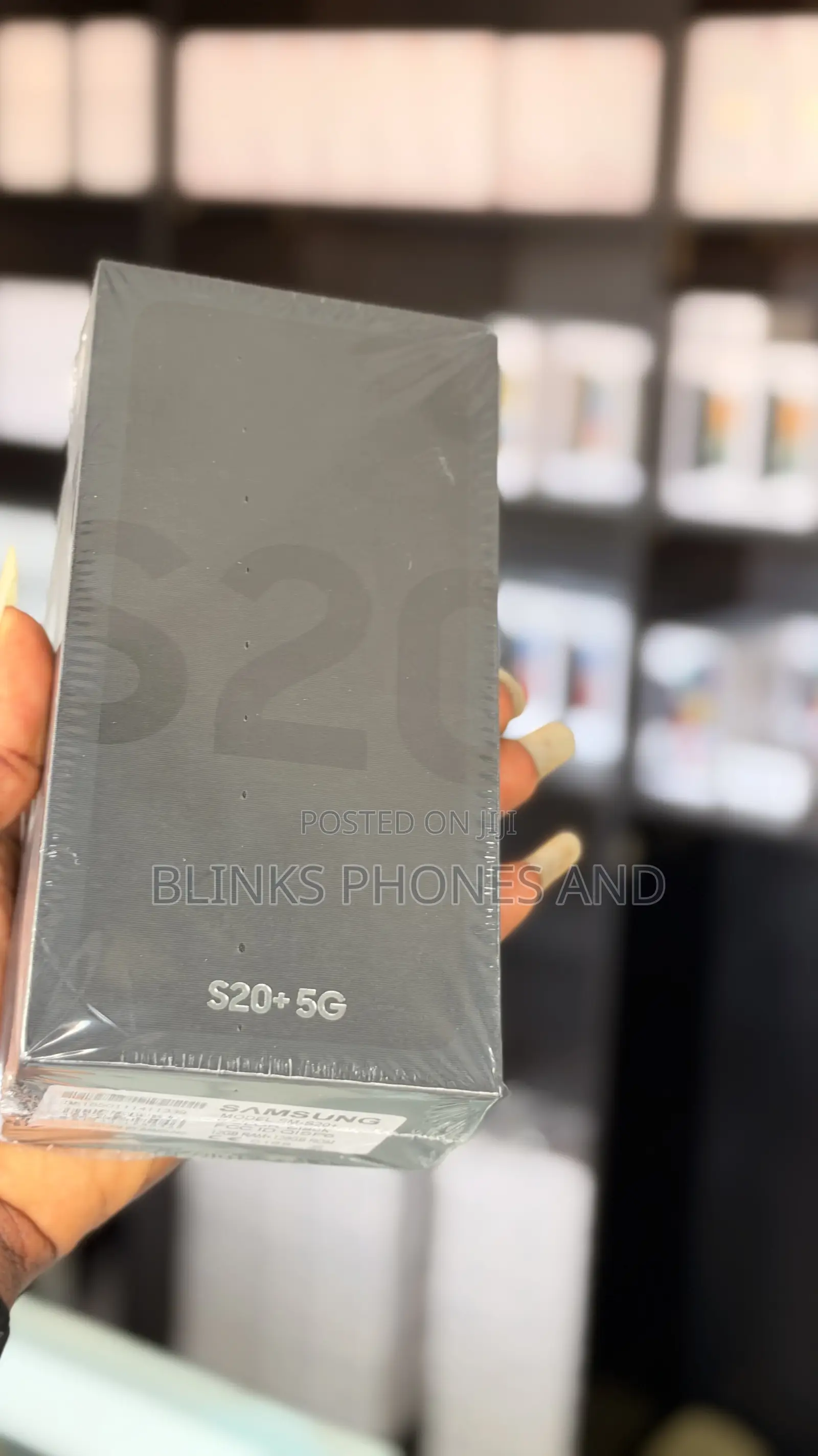 New Samsung Galaxy S20+ 5G 128 GB Black