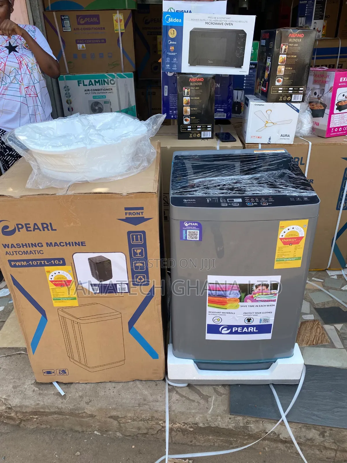 Pearl Ultramodern 10kg Fully Automatic Top Load Washing Machine