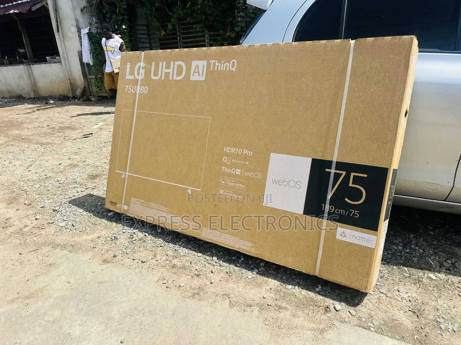 Get a New LG UHD UR80 75 Inch 4K Smart TV, 2023 75UR80006LJ