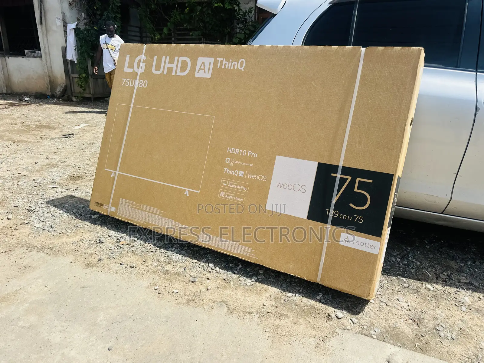 Get a New LG UHD UR80 75 Inch 4K Smart TV, 2023 75UR80006LJ