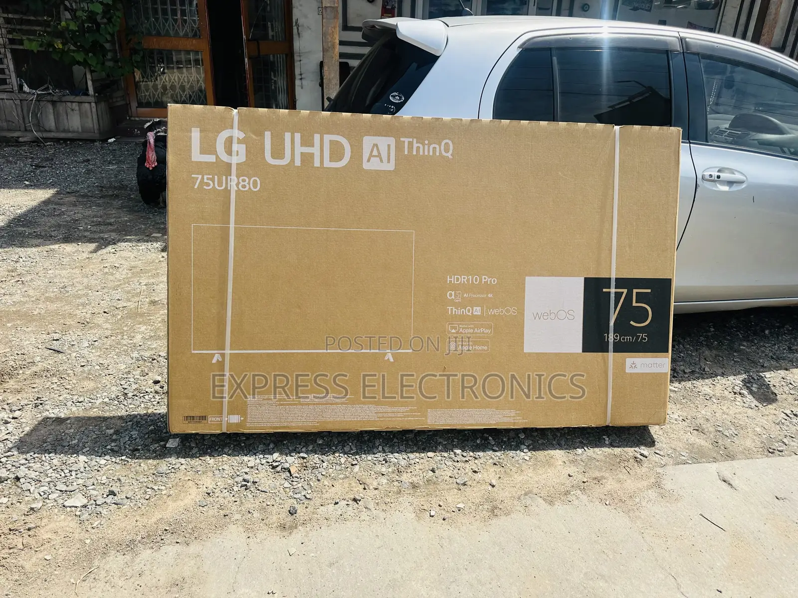 Grab the New LG UHD UR80 75 Inch 4K Smart TV, 2023 75UR80006LJ Slim TV