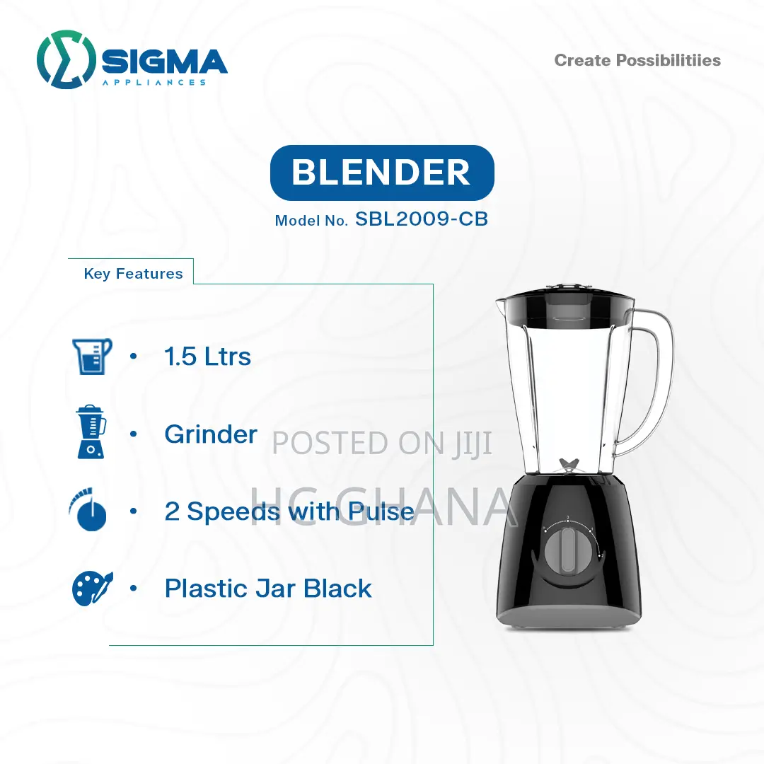 SIGMA 400W Blender With Grinder