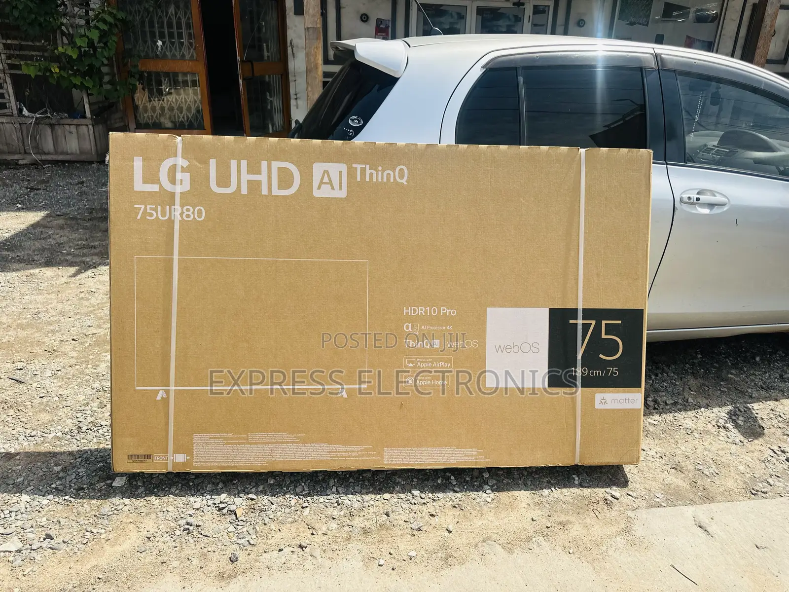 Shop From Us LG UHD UR80 75 Inch 4K Smart TV, 2023 75UR80006LJ