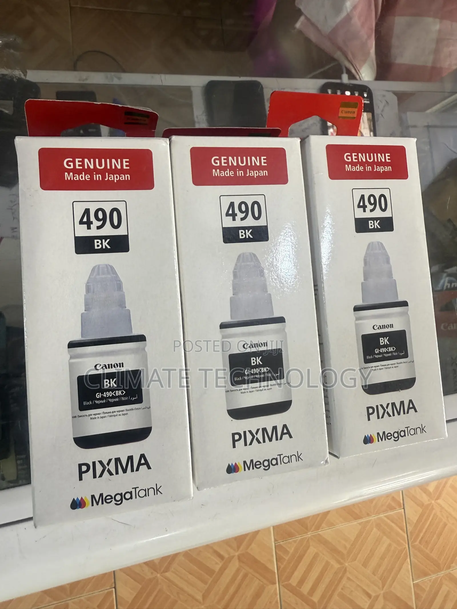 Canon 490 Black Ink