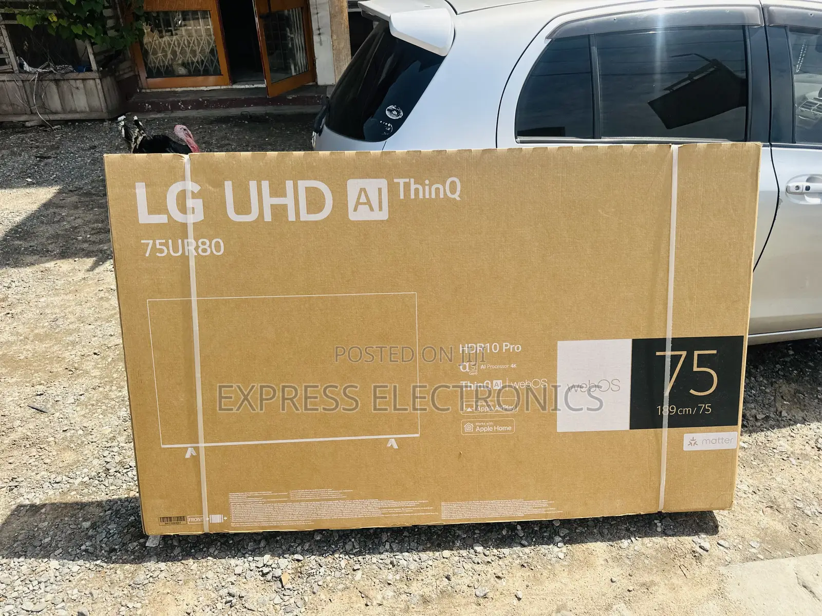 Ultra High Quality LG 75" 4K Smart UHD TV UR80, 2023 [75UR8000]