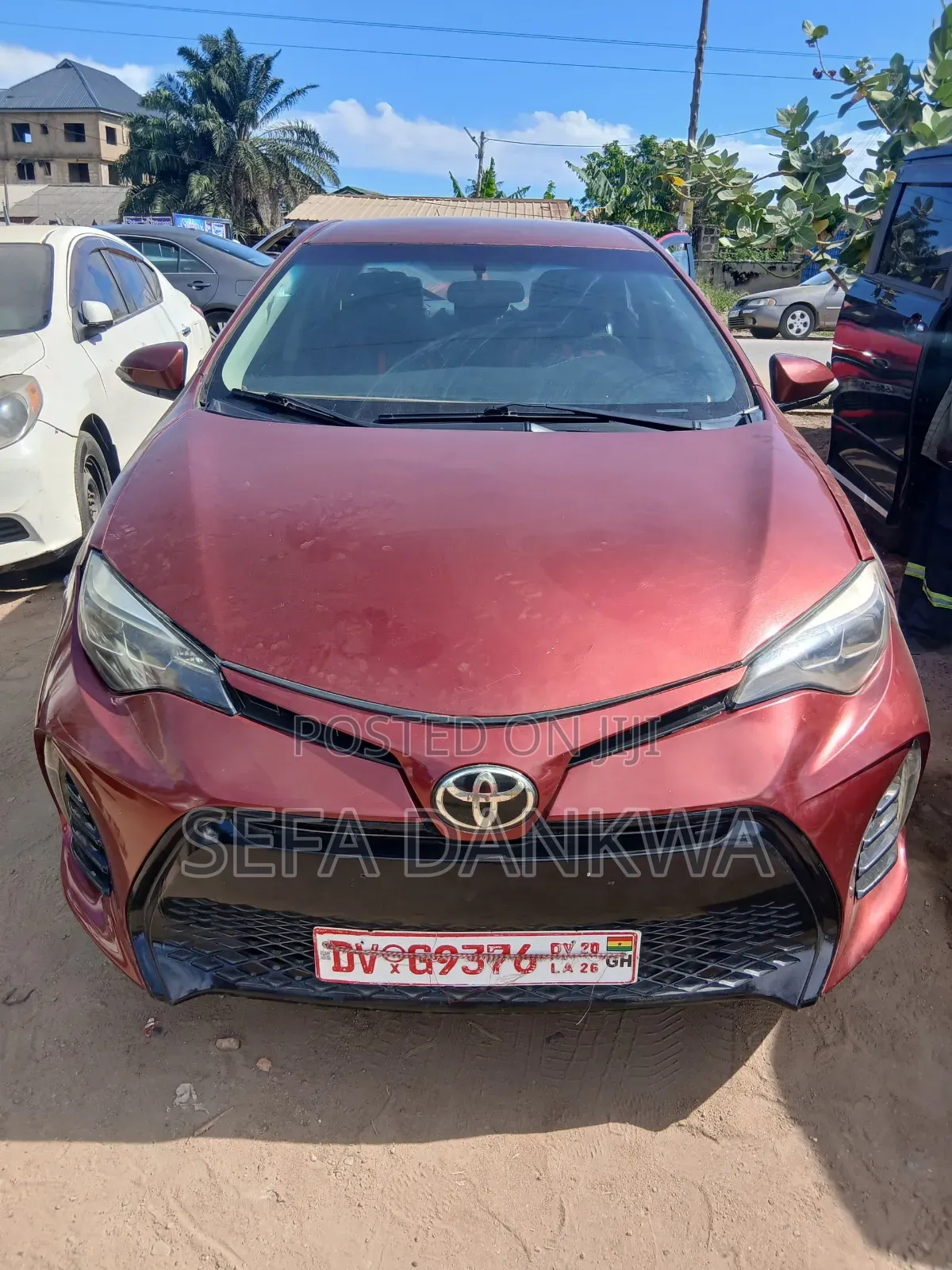 Toyota Corolla L 4dr Sedan (1.8L 4cyl 4A) 2015 Red