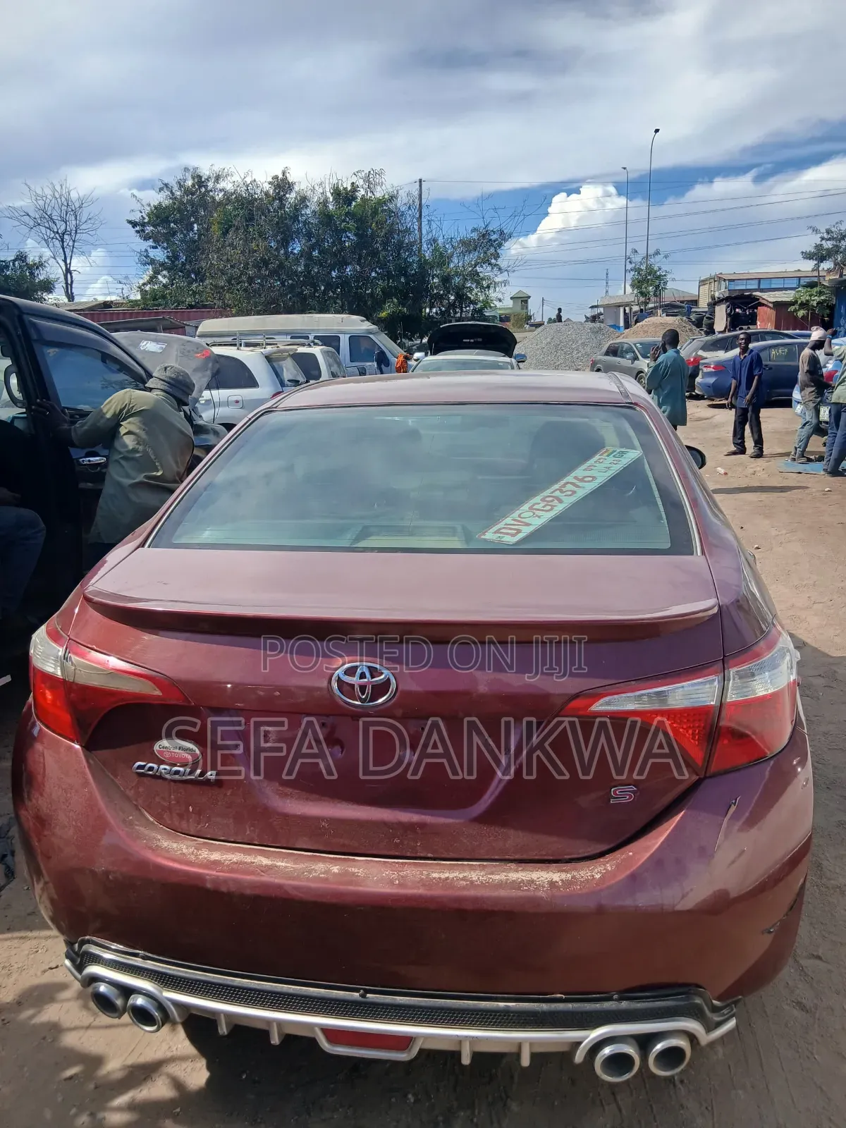 Toyota Corolla L 4dr Sedan (1.8L 4cyl 4A) 2015 Red