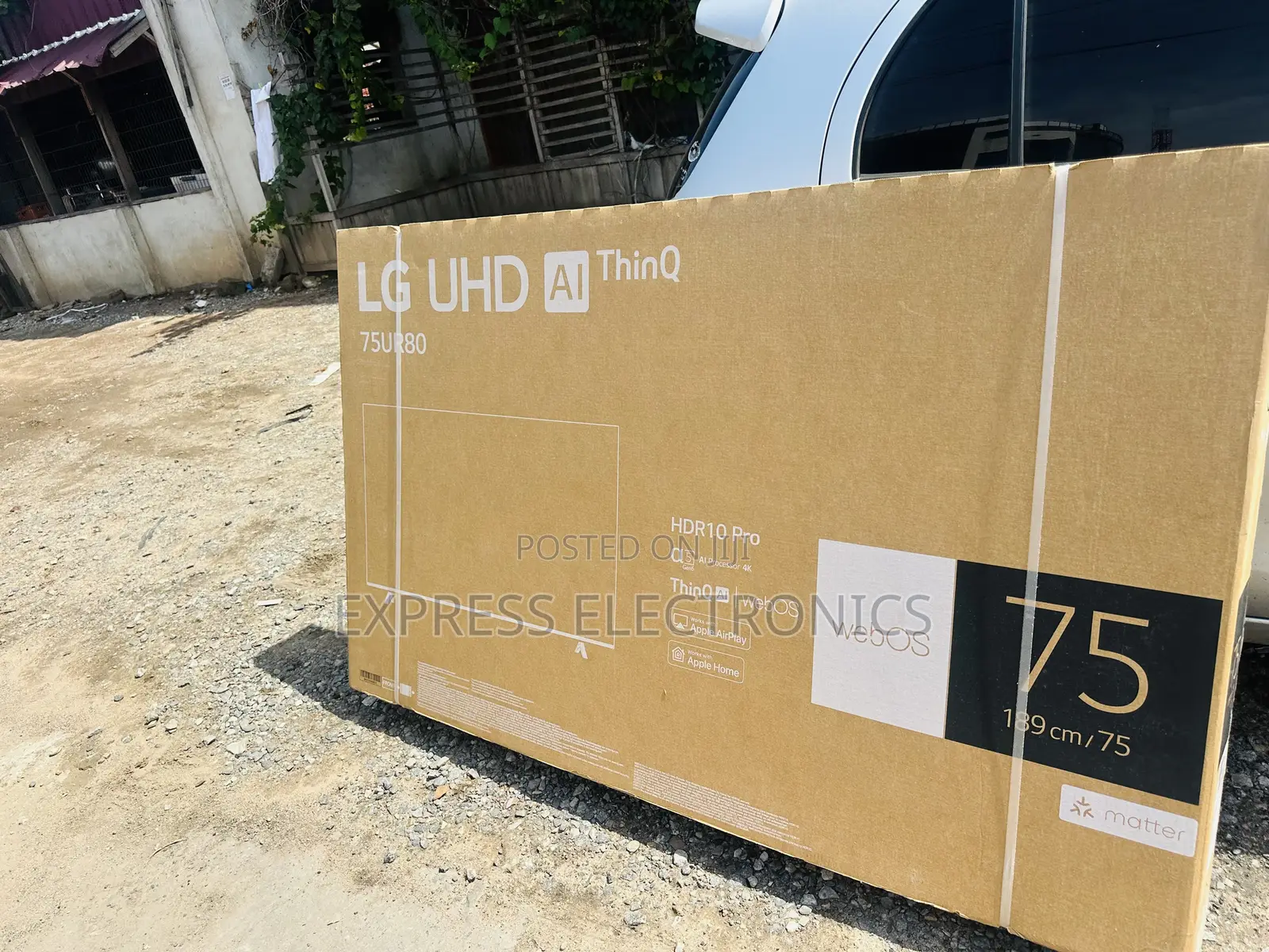 Spectacular Performance LG 75" 4k Smart Uhd TV Ur80, 2023 [75ur8000]