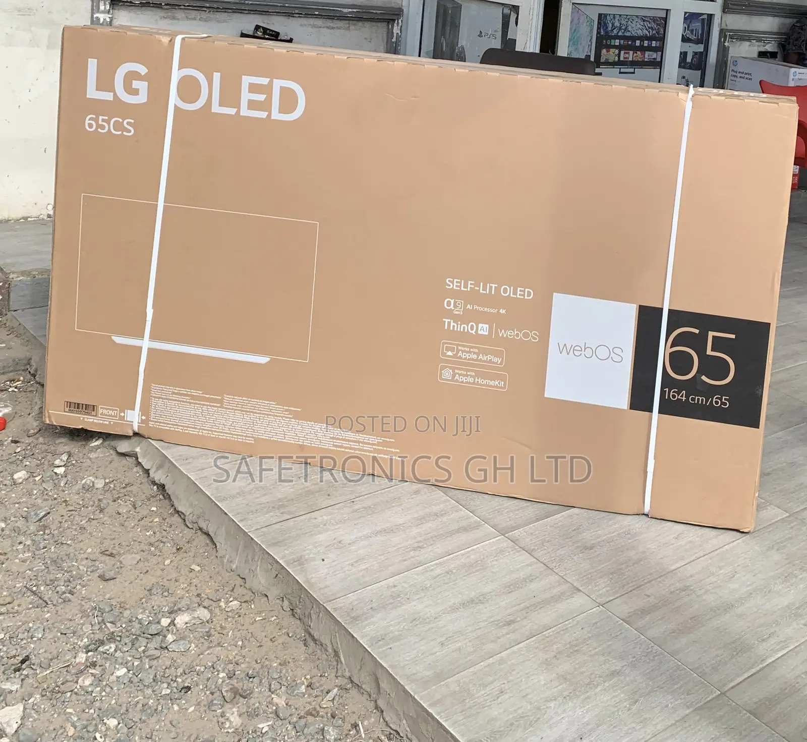 Super Frameless (65cs) 4k Oled LG Uhd Android 65 Inch TV
