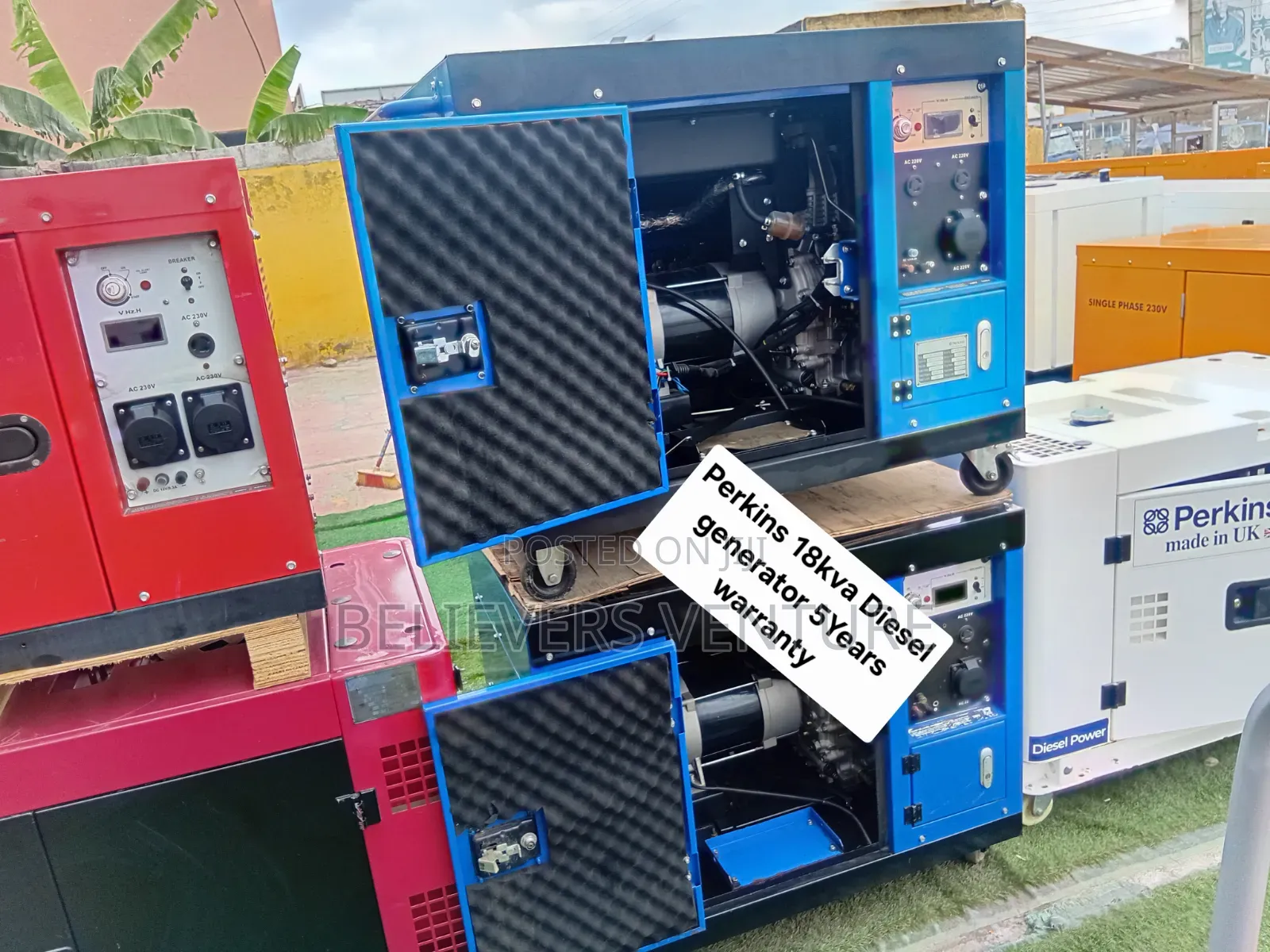 Perkins 18kVA Diesel Generator – Excellent Power for Home and Office