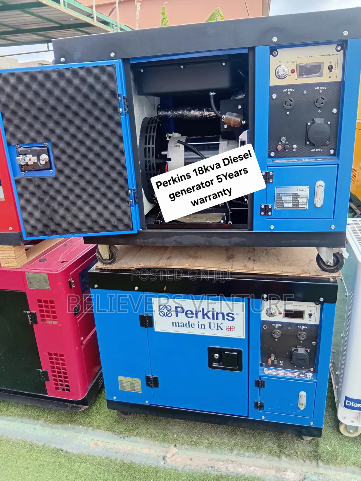 Perkins 18kVA Generator – Dependable Diesel Power for You