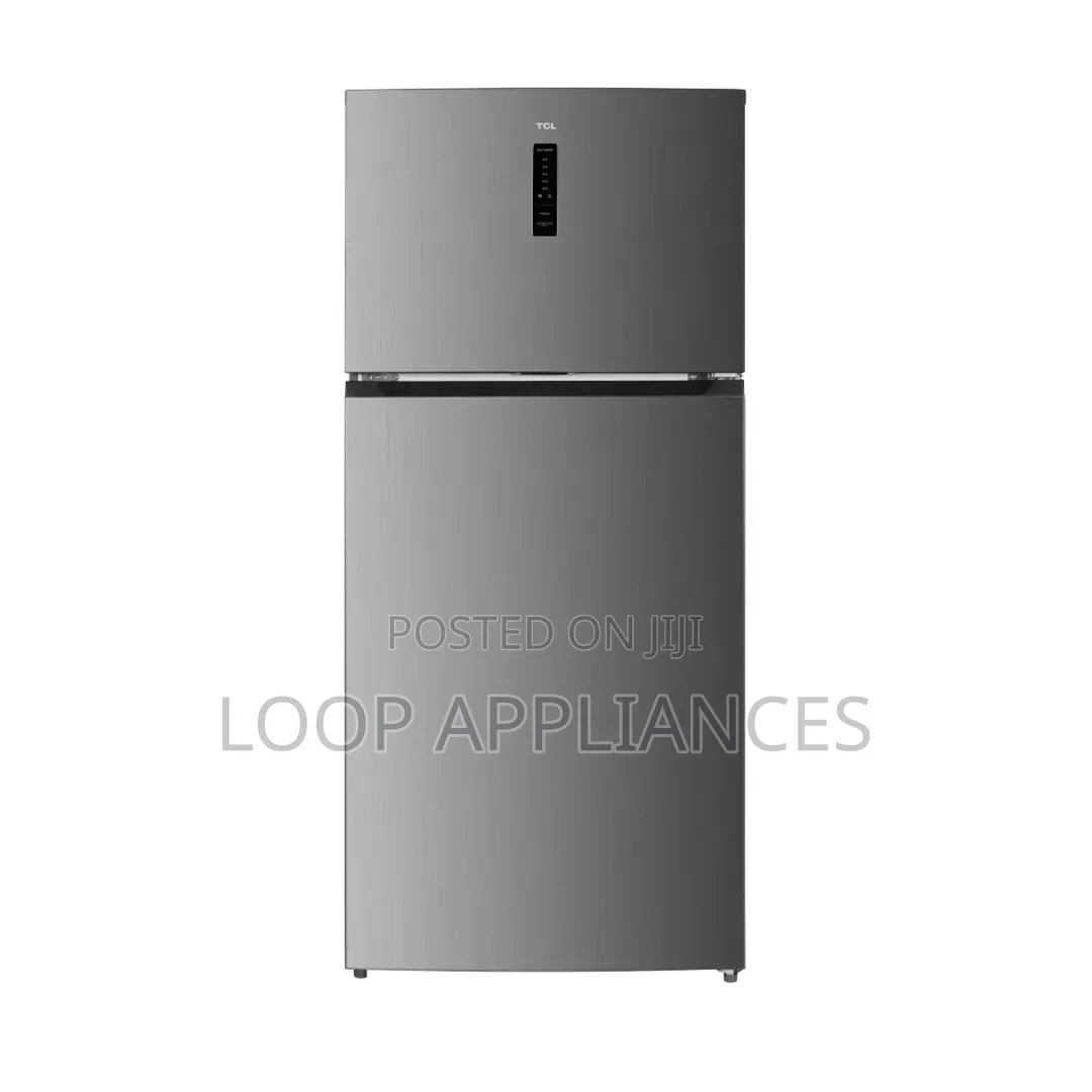 New TCL 635L Two-Door Stainless Steel Refrigerator P826TMG