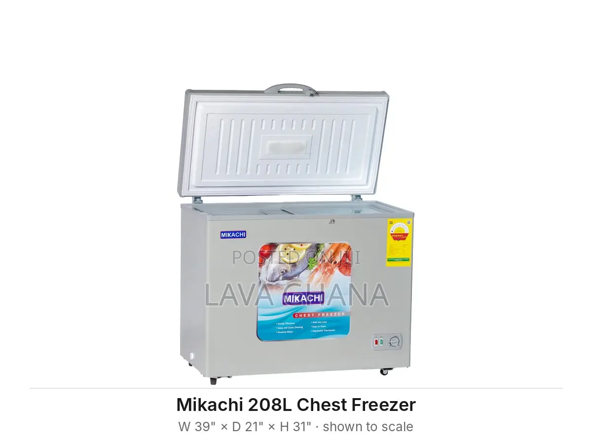 Mikachi 208L Chest Freezer MIK-258CF