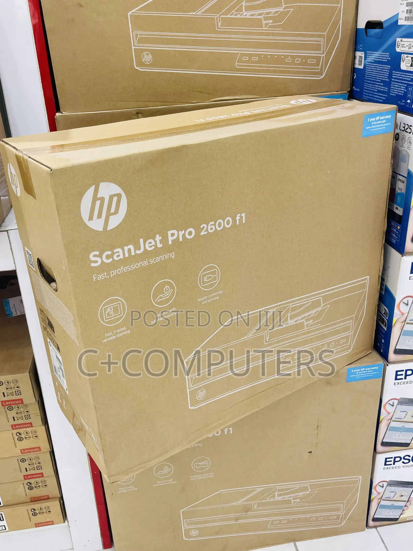 HP ScanJet Pro 2600 F1 Flatbed Scanner