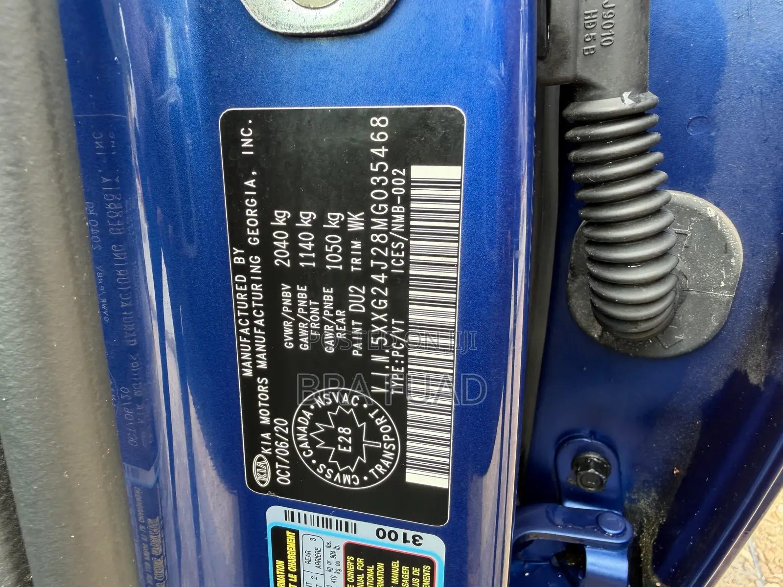 Kia K5 1.6 T-GDI AWD 2021 Blue