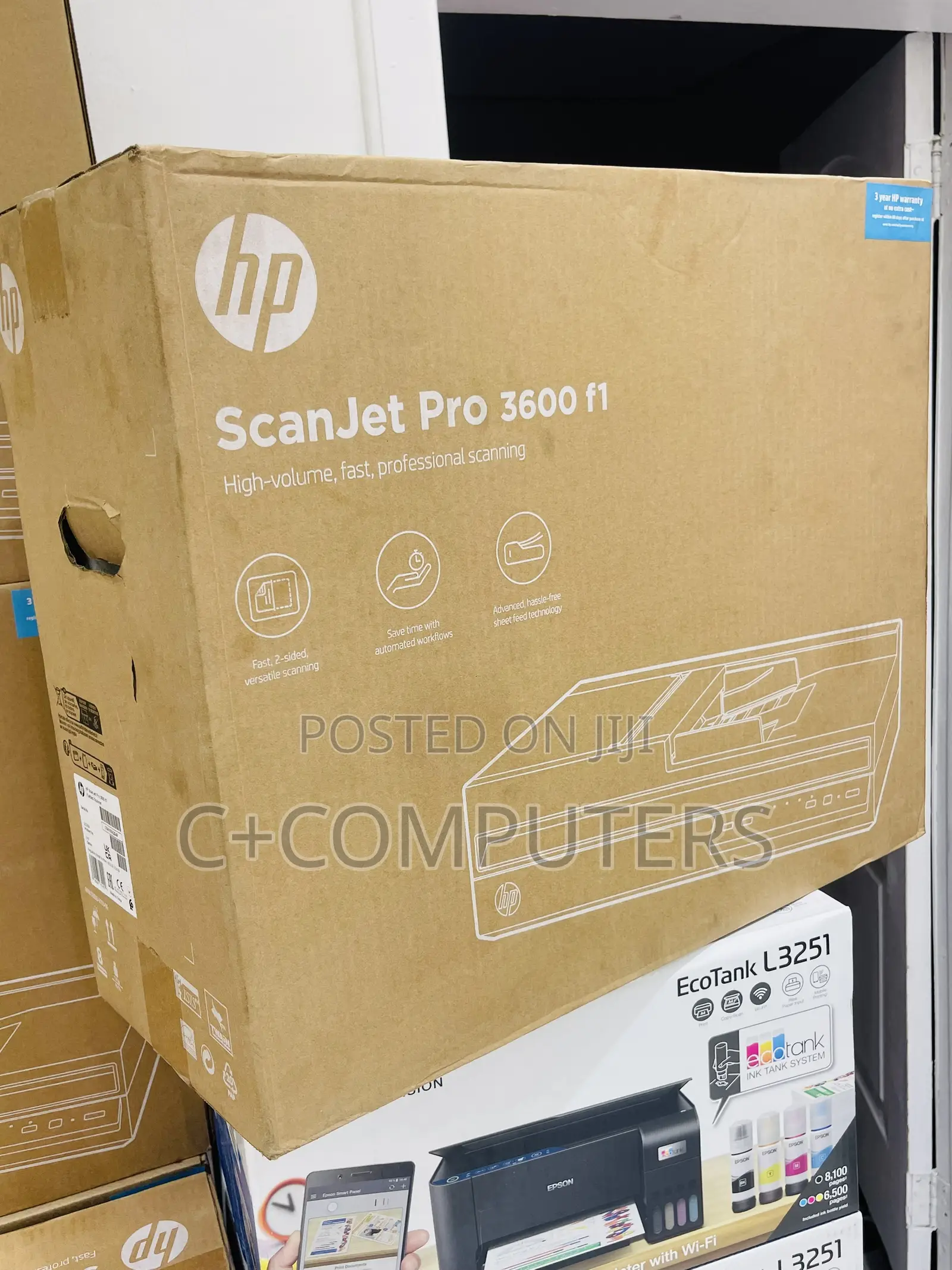 HP ScanJet Pro 3600 F1 Flatbed Scanner