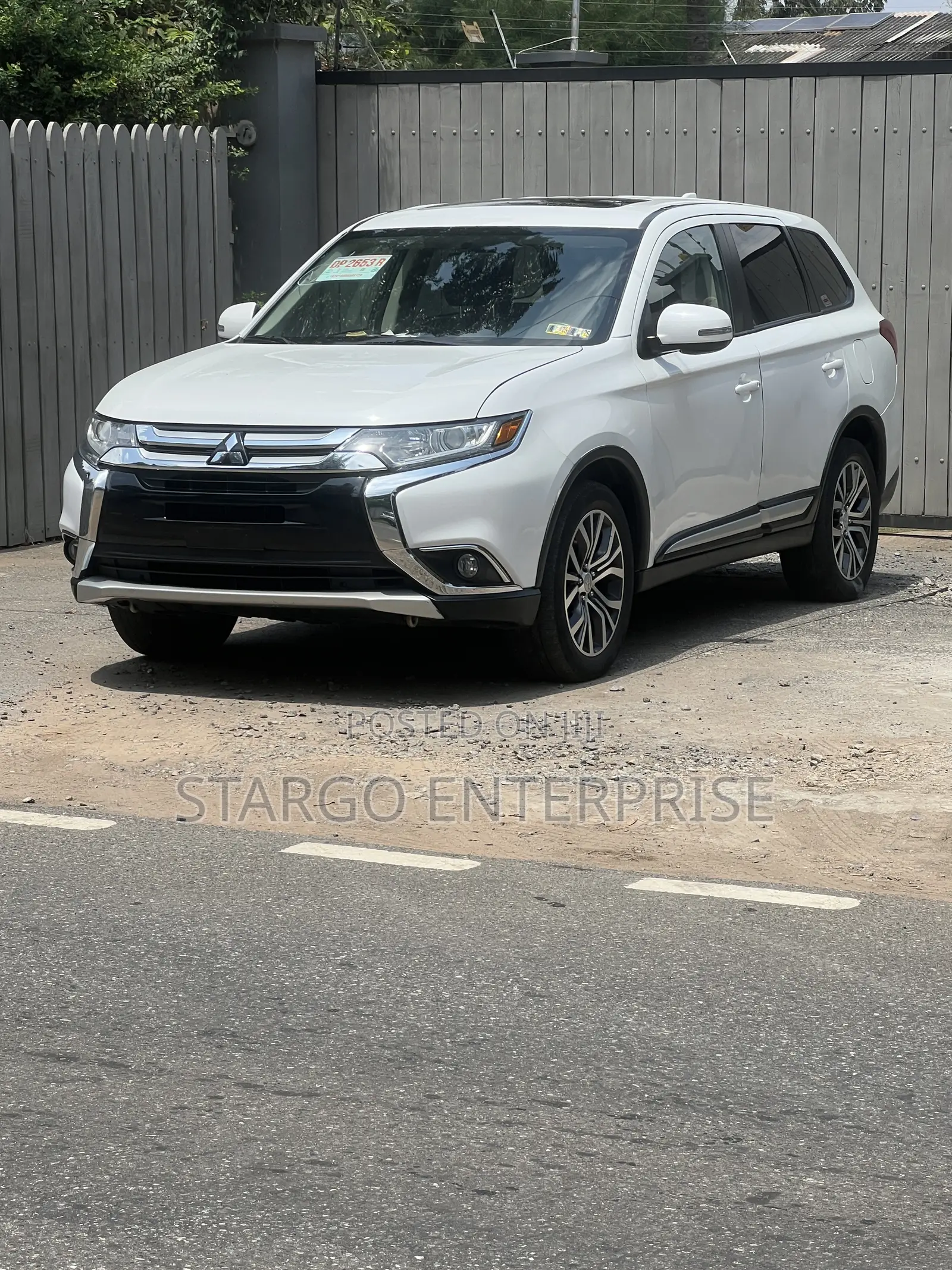 Mitsubishi Outlander SEL AWC 2017 White
