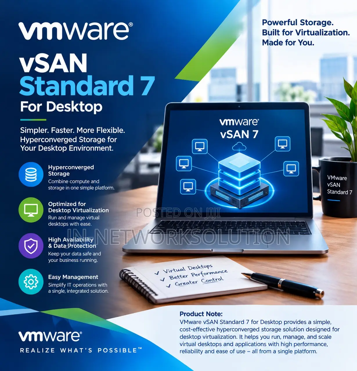 Vmware vSan Standard 7 for Desktop