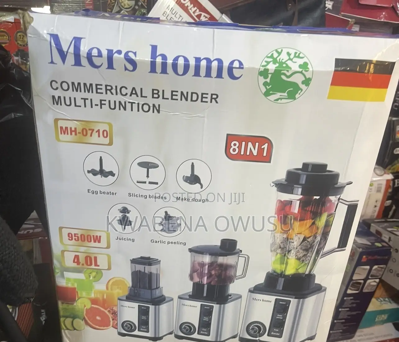 Mers Home Blender 8in 1