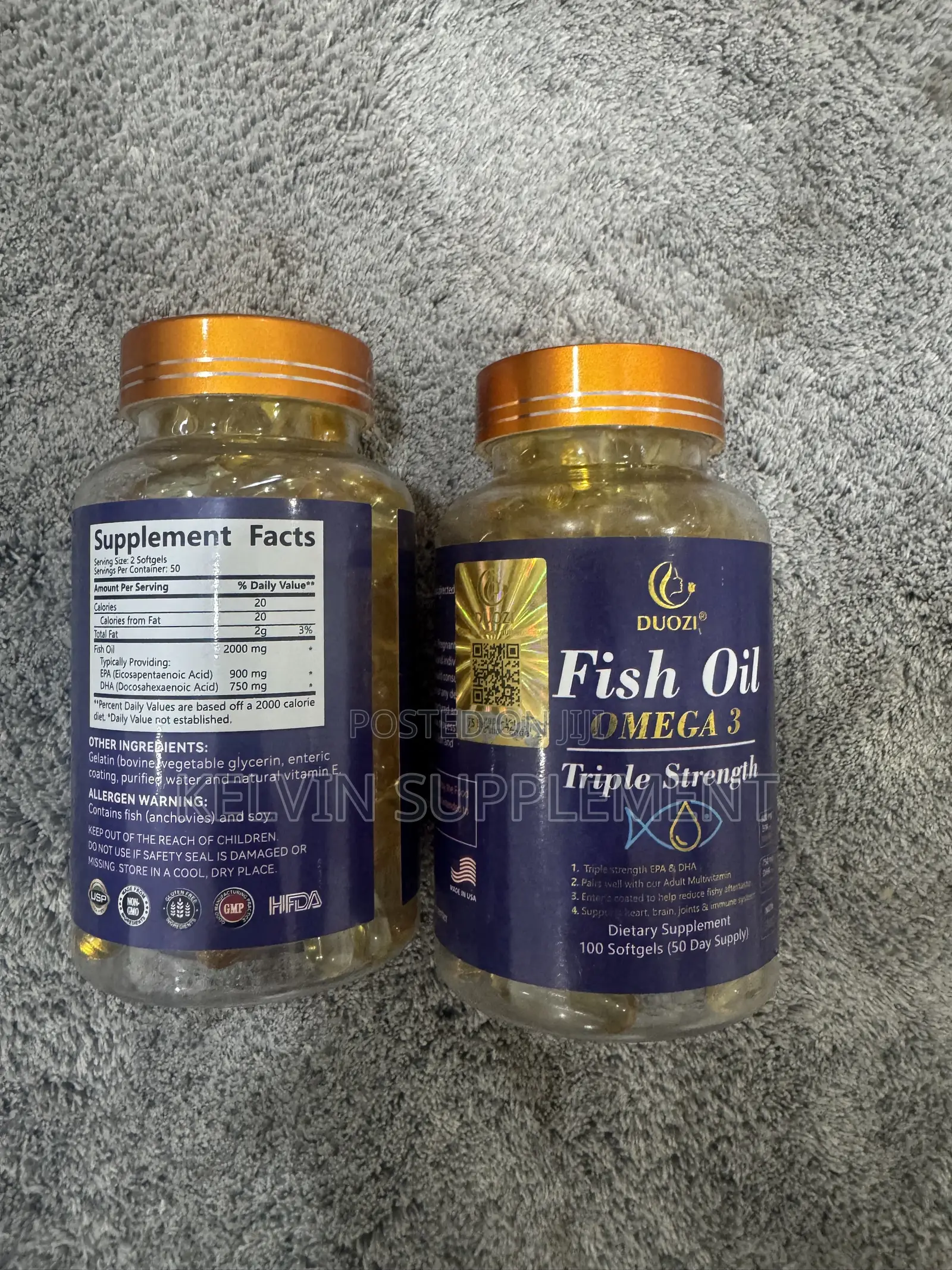 Duozi Fish Oil Omega 3