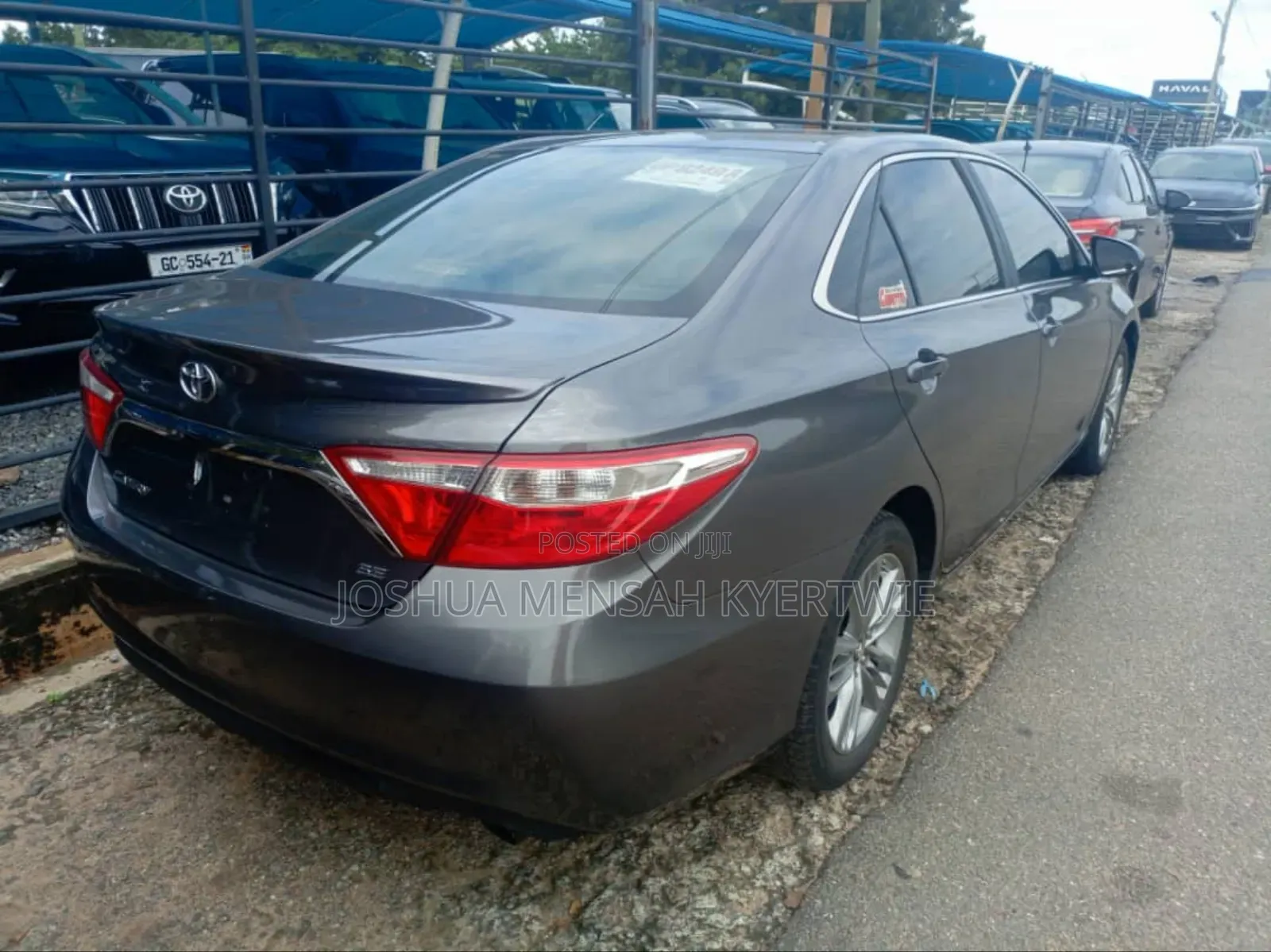 Toyota Camry SE 4dr Sedan (2.5L 4cyl 6A) 2017 Gray