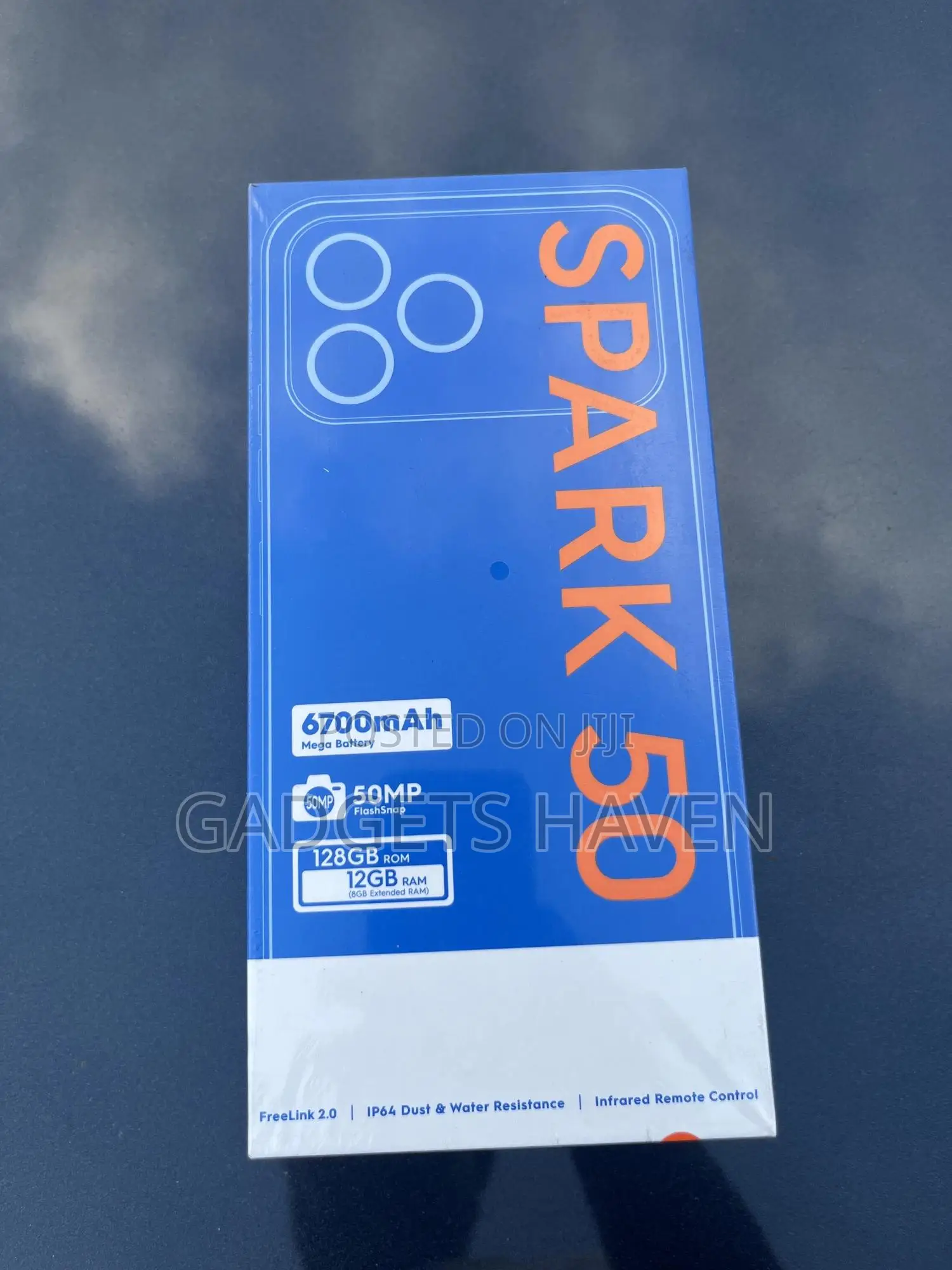 New Tecno Spark 50 5G 256 GB Blue
