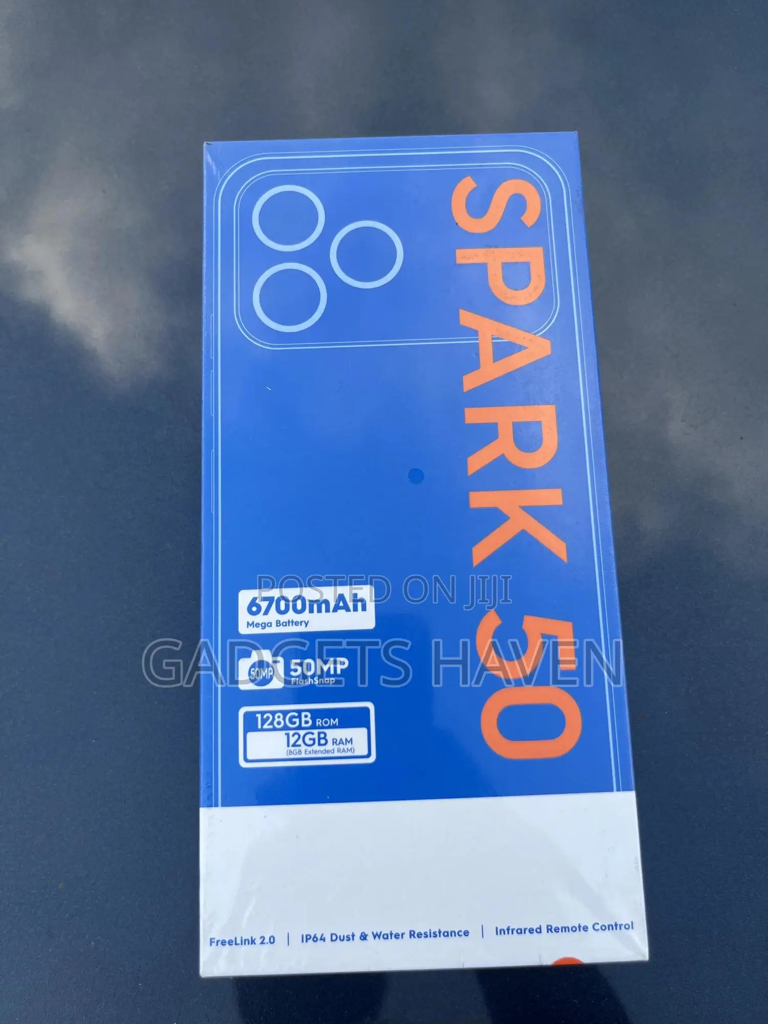 New Tecno Spark 50 5G 256 GB Blue