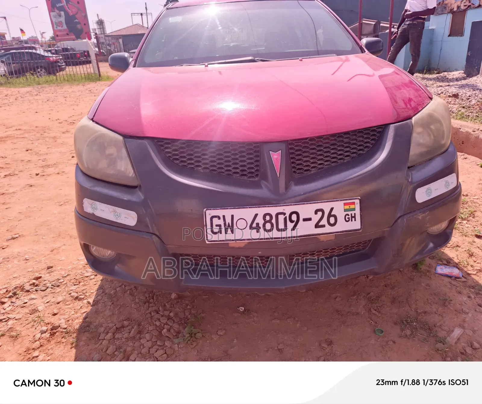 Pontiac Vibe 2008 Red