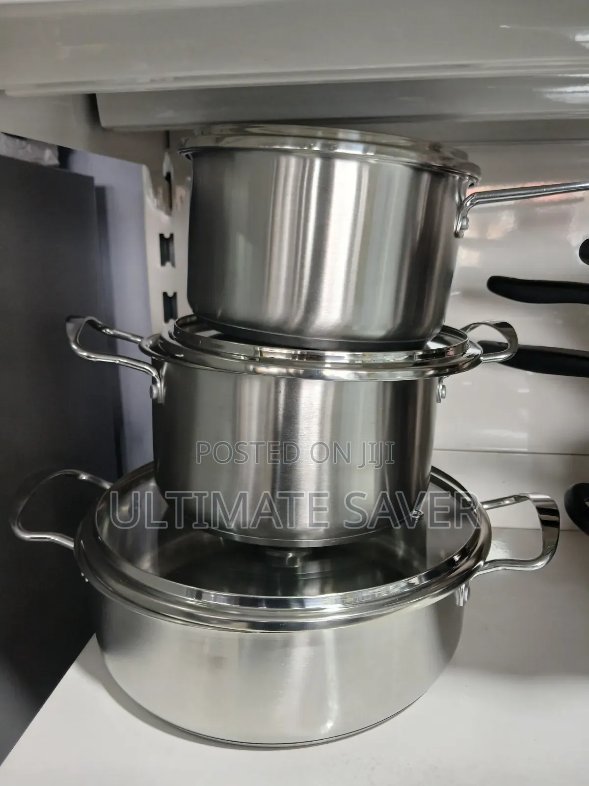 6pcs Stainless Steel Cookware Set