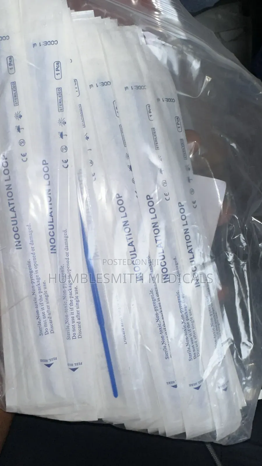 Inoculating Loop Metal, Disposable(plastic) & Holder
