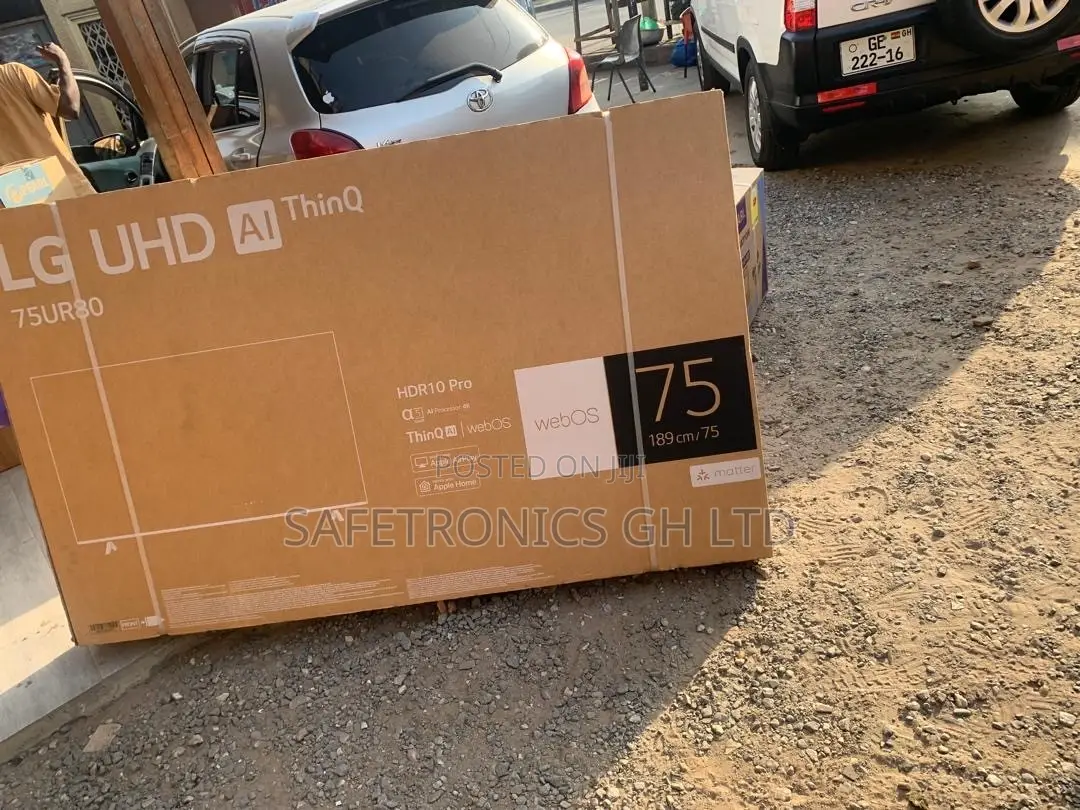 Super New 4K Smart 75 Inch LG LED UR80 TV