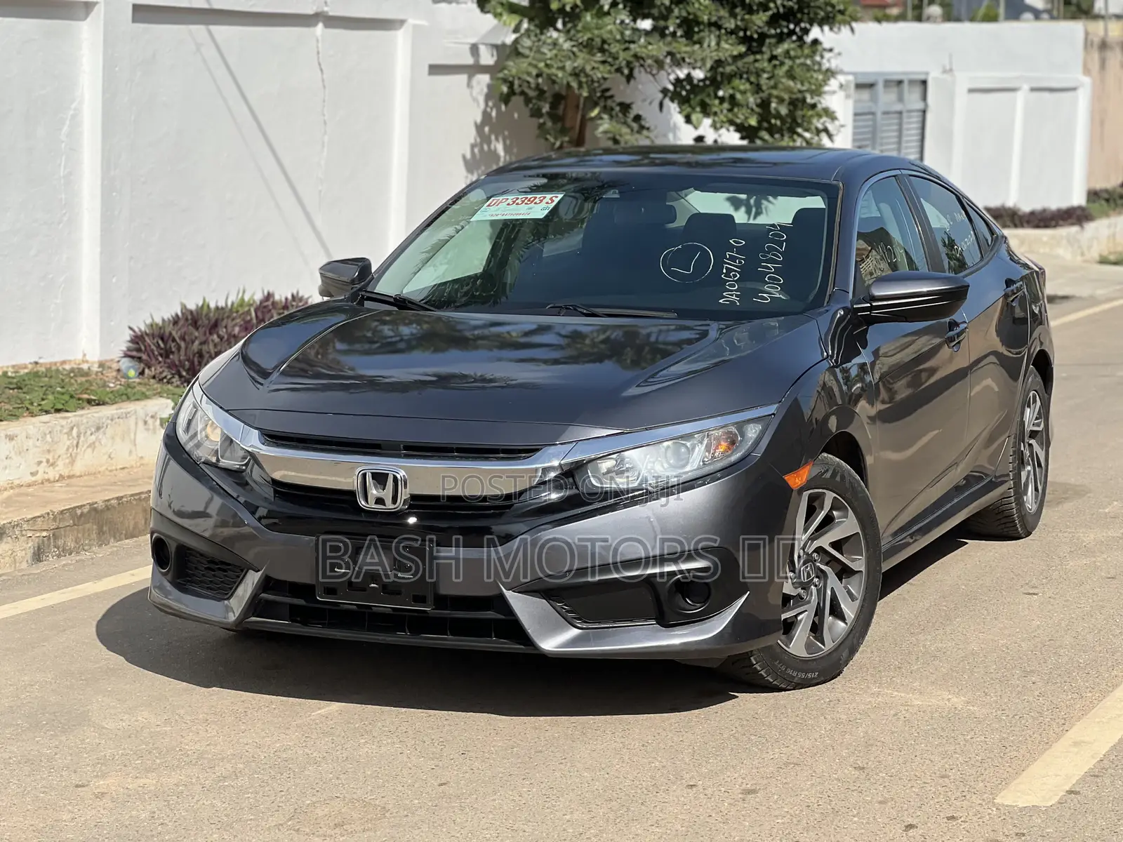 Honda Civic LX Sedan 2018 Black