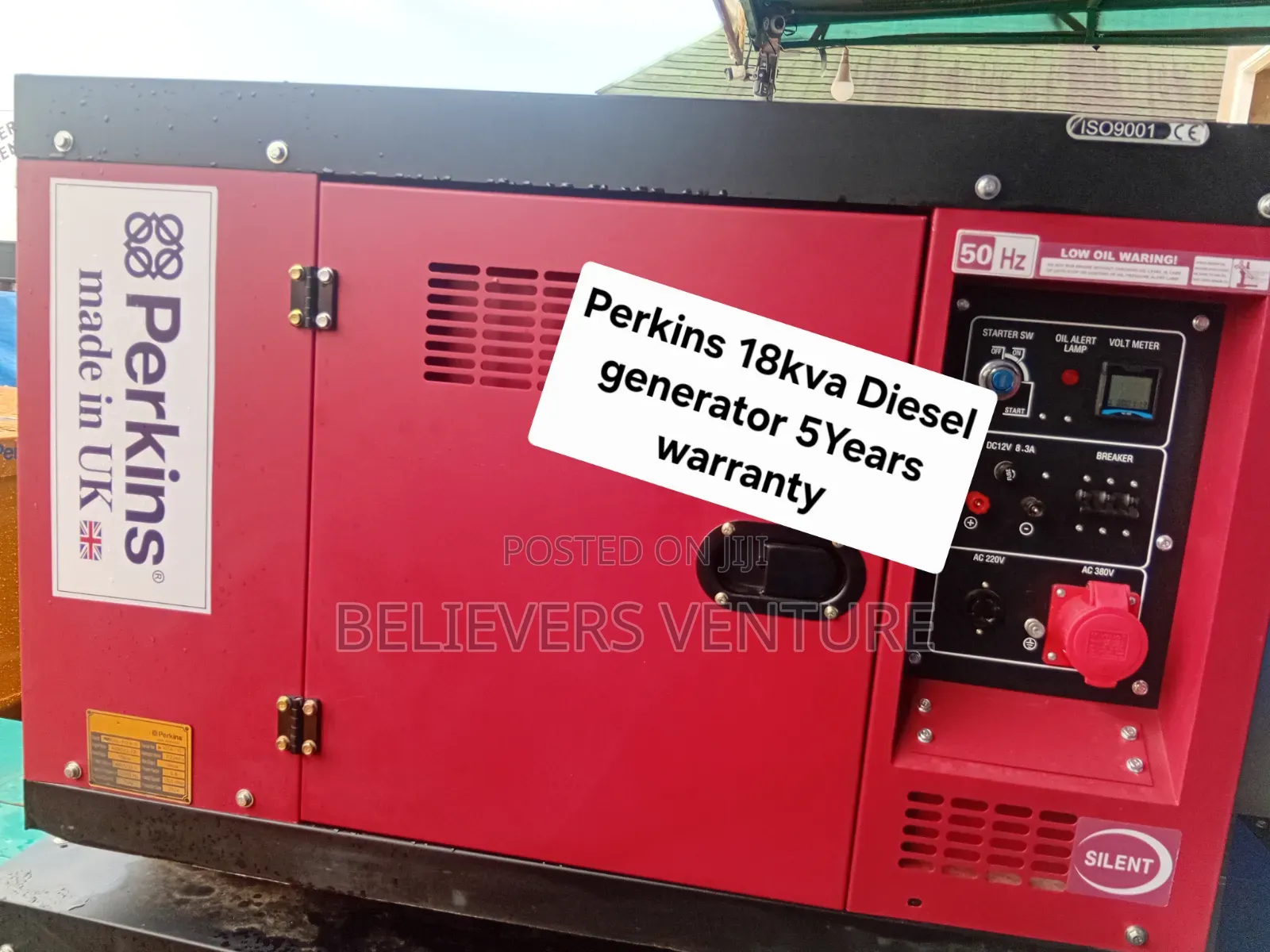 Perkins 18kVA Diesel Generator – Reliable Power for Your Home