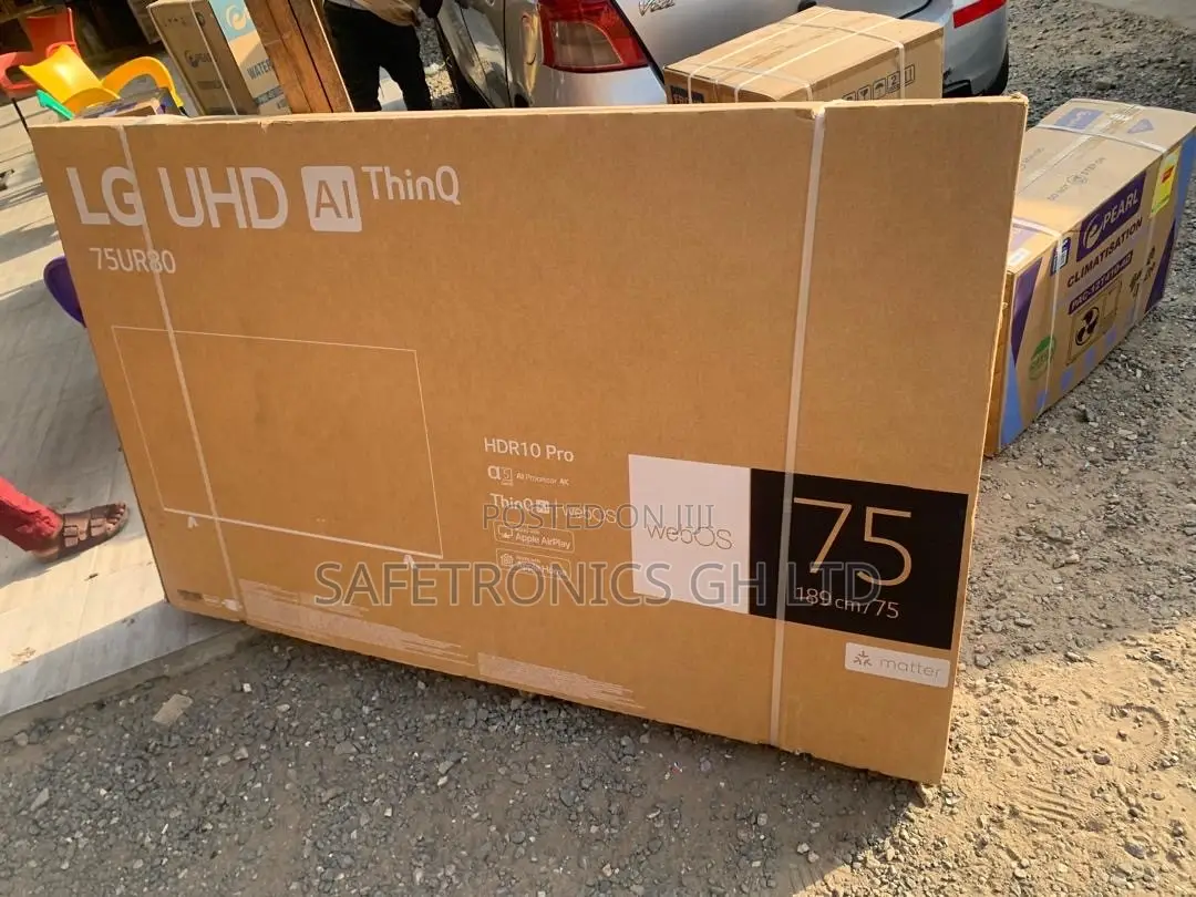 Try Out Original 75 Inch UR80 Smart LG LED TV
