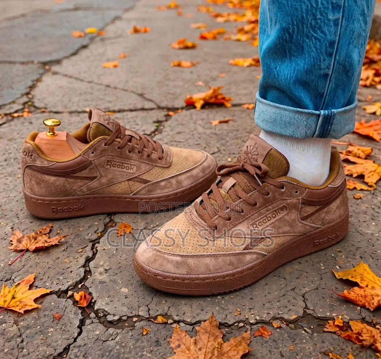 Reebok C85 Washedclay Richbrown