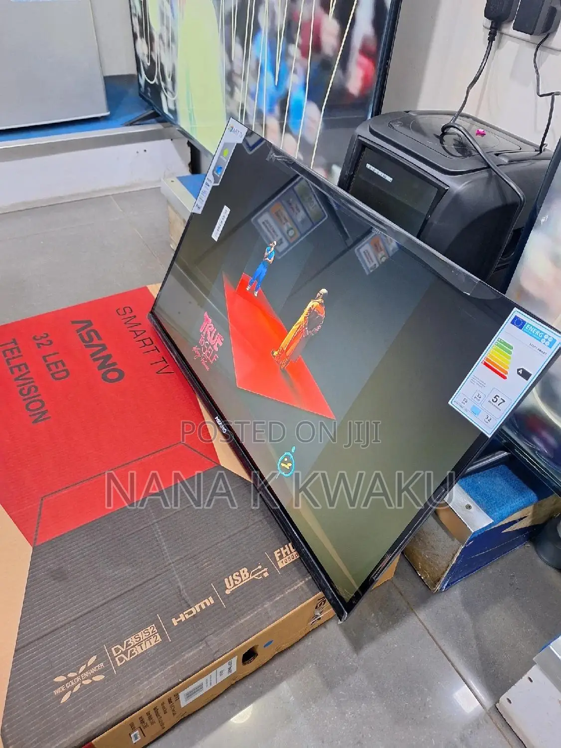 Smart Asano 32inches Smart Digital TV