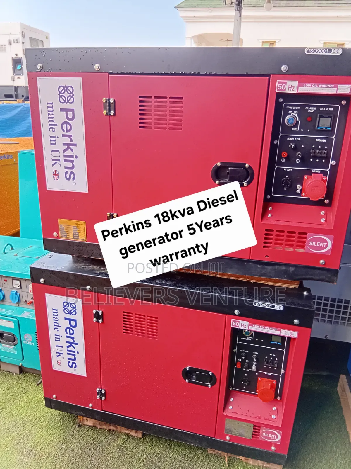 18kVA Perkins Diesel Generator – Powerful and Dependable
