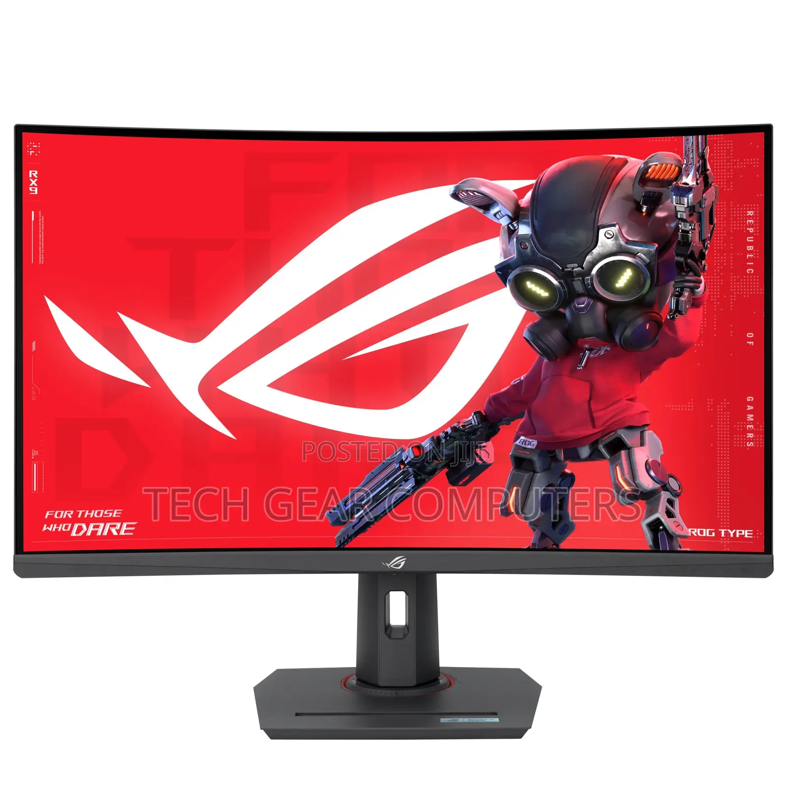 ASUS ROG XG32WCS 32 Inch 1440p 180Hz Curved Gaming Monitor