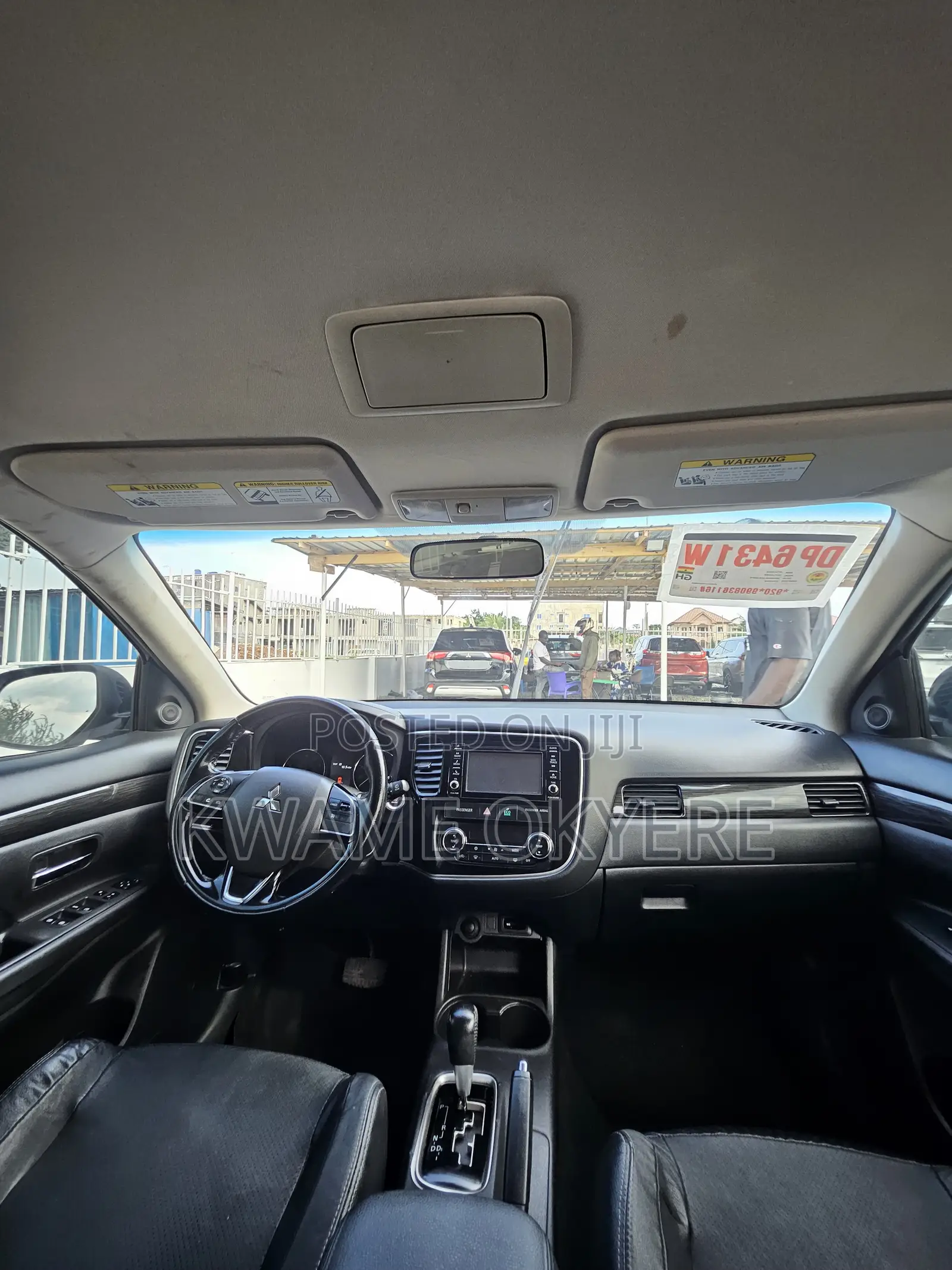 Mitsubishi Outlander SEL FWD 2016 White