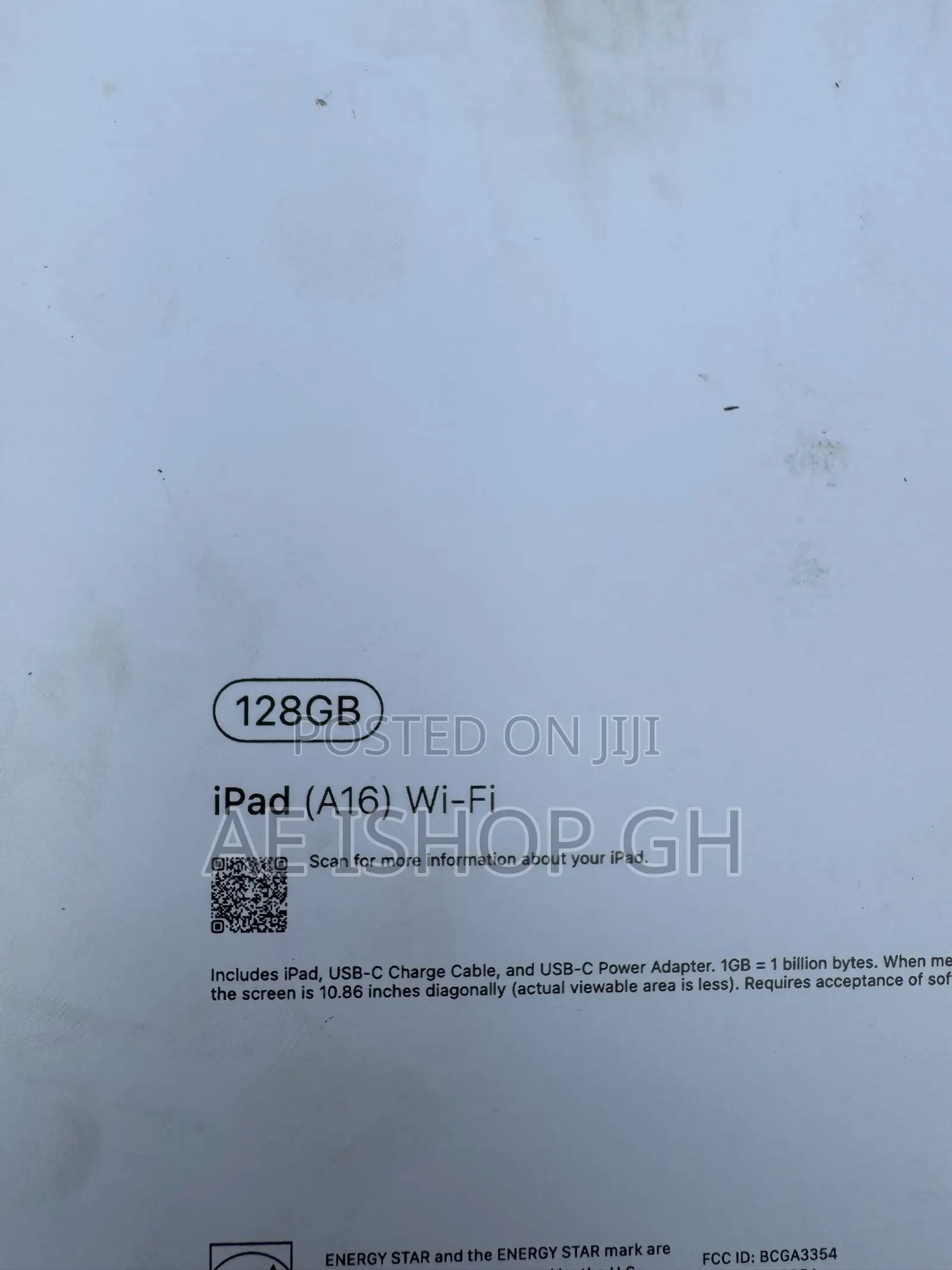 New Apple iPad (2025) 128 GB Silver