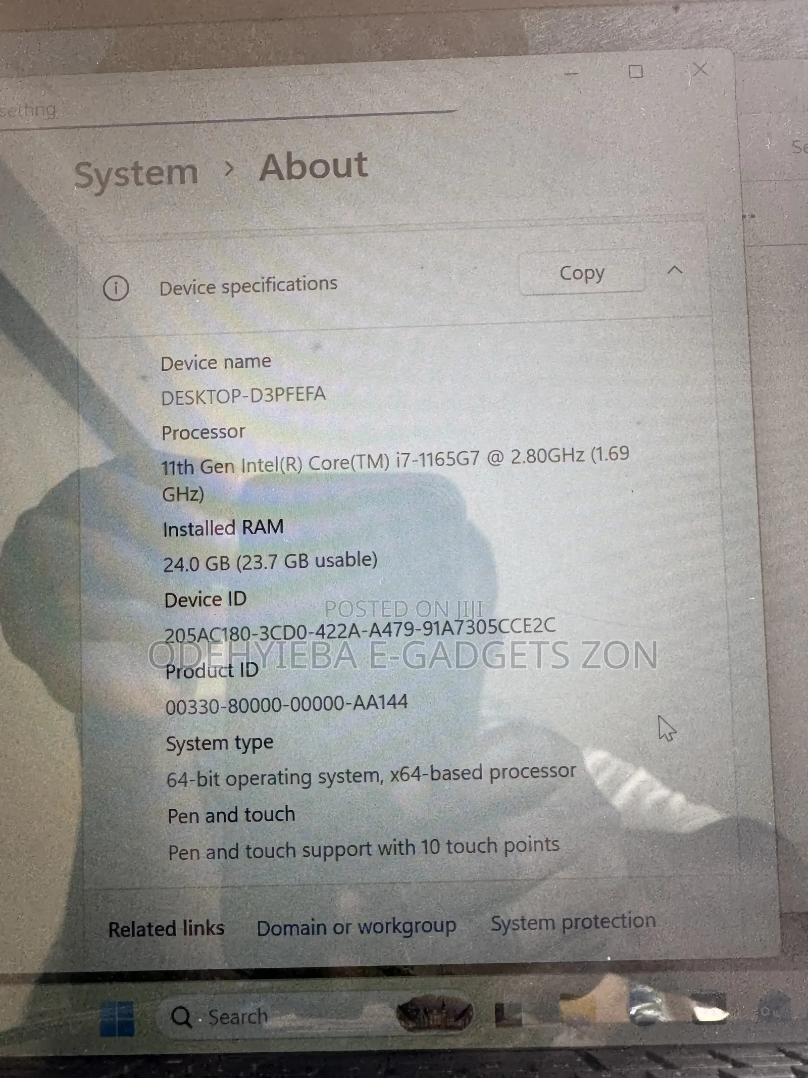 Laptop Dell 24GB Intel Core i7 SSD 512GB