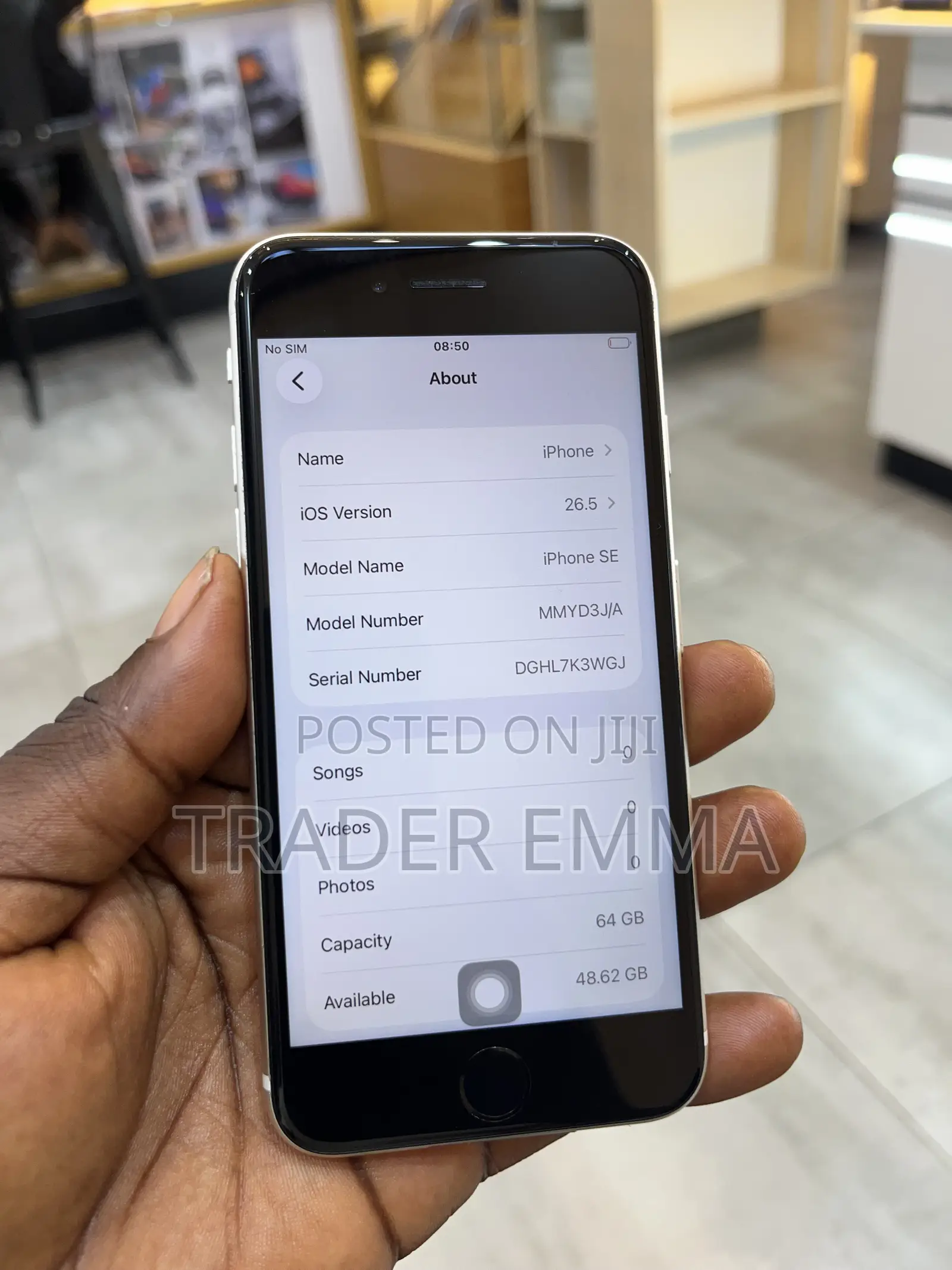 Apple iPhone SE (2022) 64 GB White