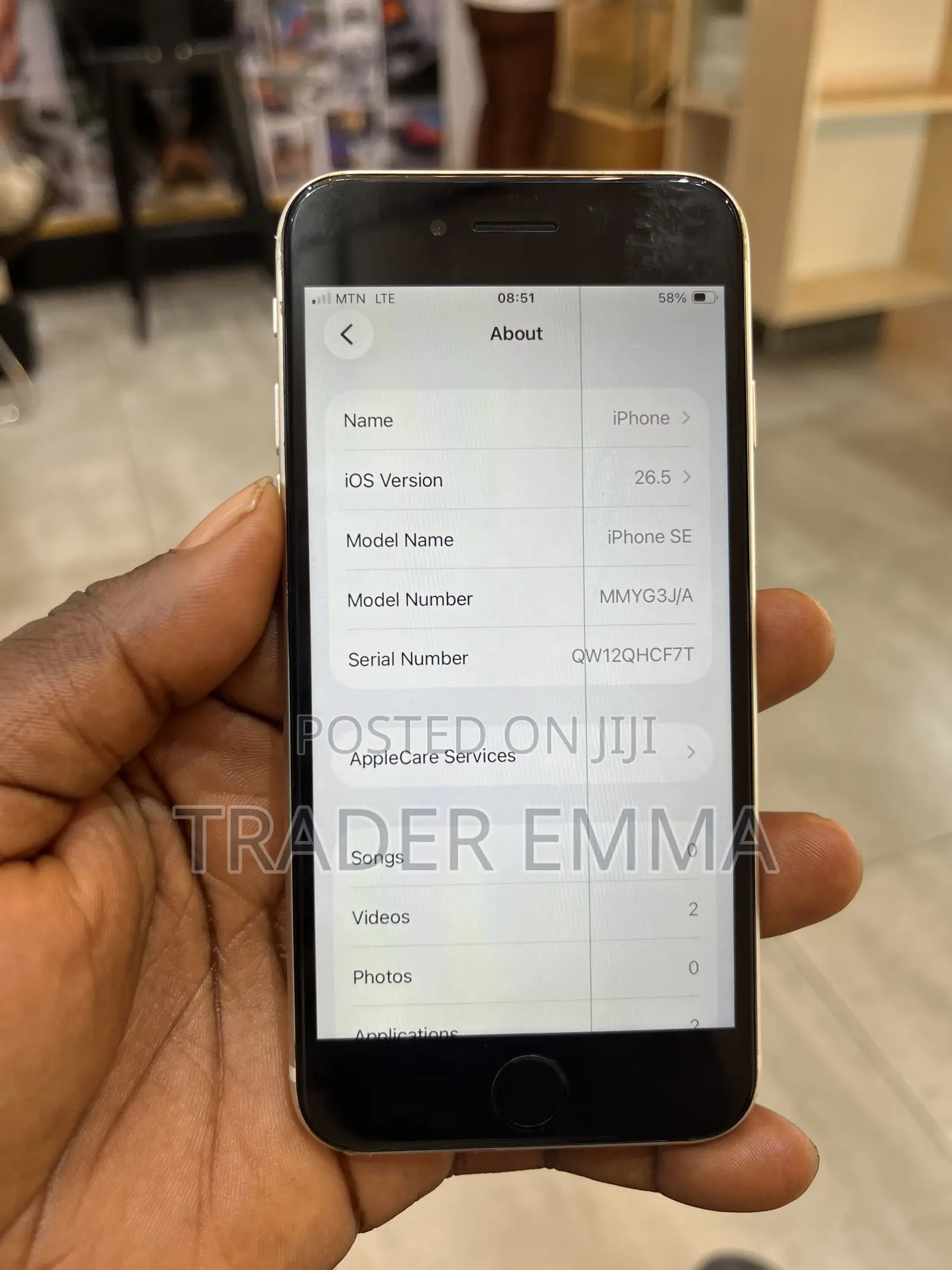 Apple iPhone SE (2022) 128 GB White
