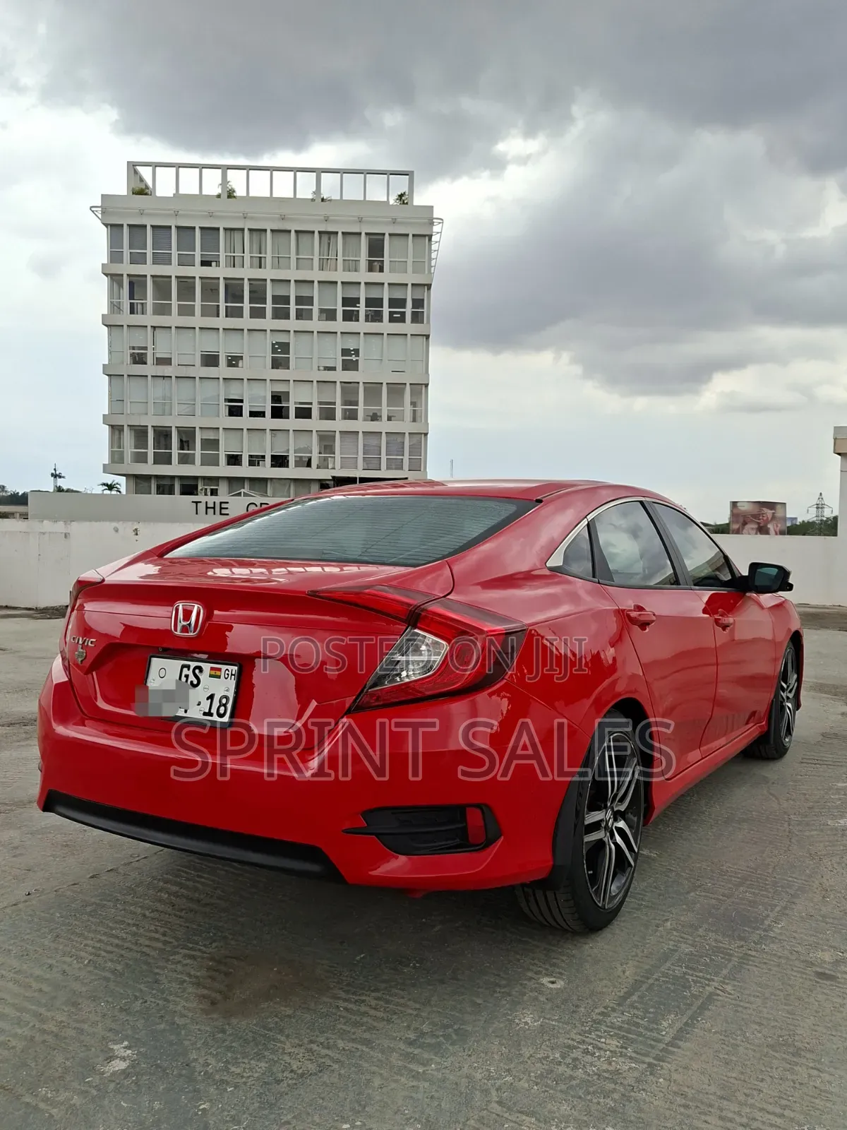 Honda Civic 2016 Red