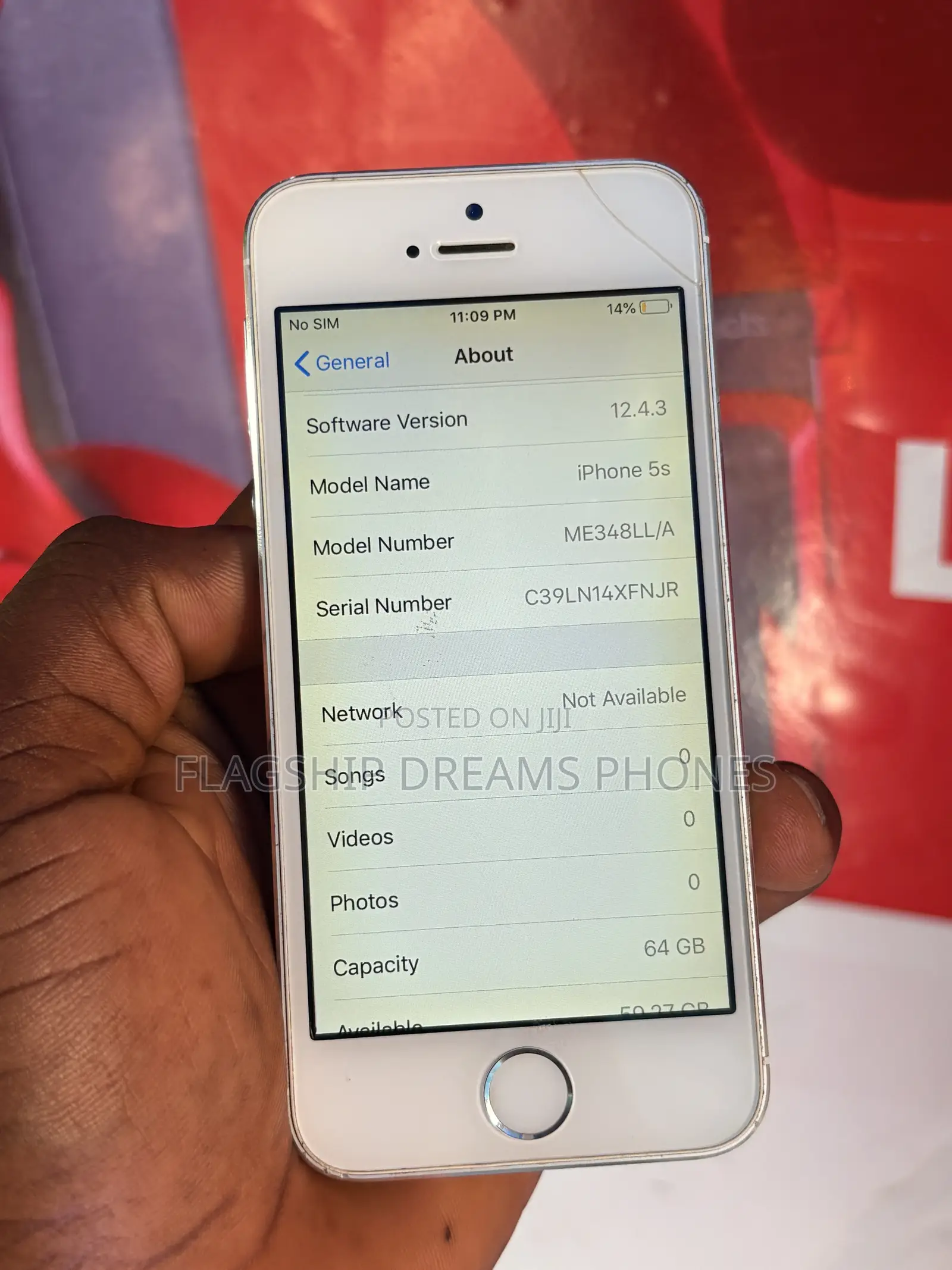Apple iPhone 5s 64 GB Silver