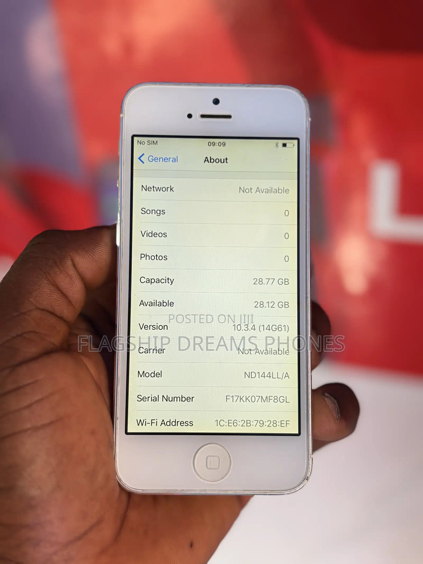 Apple iPhone 5 32 GB Silver