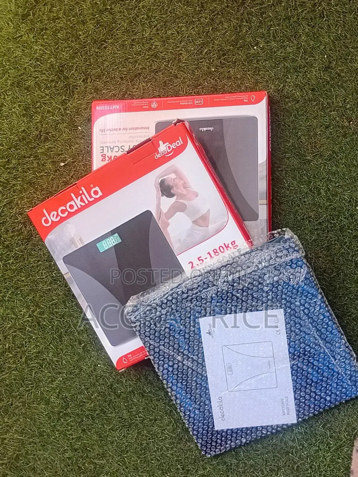 Decakila Body Scale 180kg Digital Personal Weighing Scale